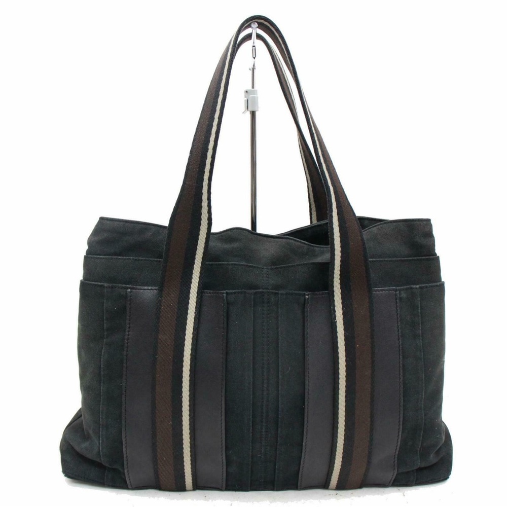 Stylish Black and Brown Tote Bag 11242